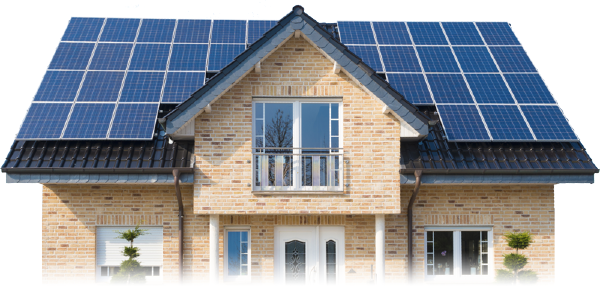 Haus mit Photovoltaik Haus mit Photovoltaik